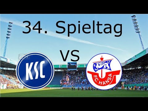 Unendschieden 0:0 zwischen dem KSC und dem FCH | Ganzes Spiel | Rostocker Fankurve