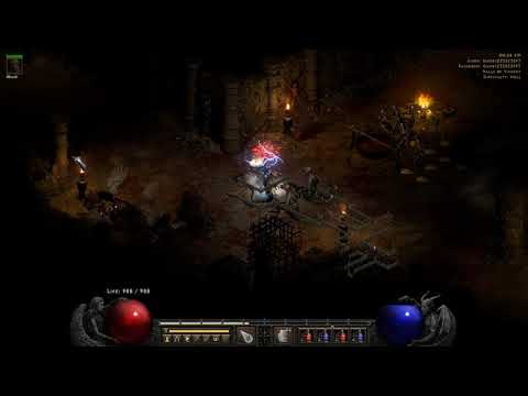 Diablo 2 Resurrected nihlathak cold sorc run