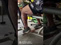 Hamstring and calves