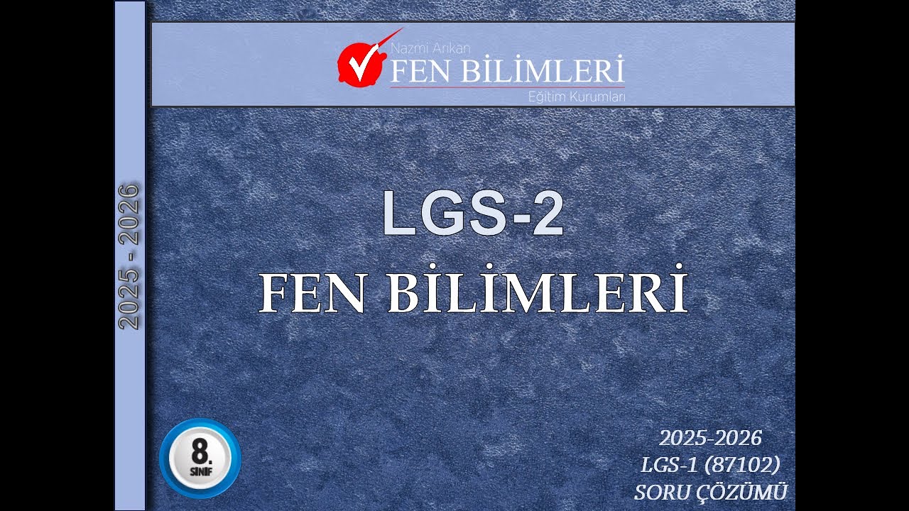 FEN BİLİMLERİ LGS 2 (87102)
