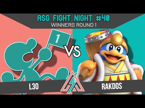 ASG 40 WINNERS ROUND 1 - L30 (Game & Watch) vs Rakdos (King Dedede, Byleth)