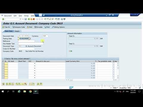 SAP FICO: POSTING IN SPECIAL PERIODS ISSUE #REALTIME TICKETS
