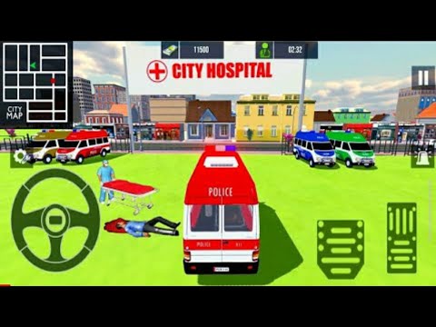 City Ambulance Emergency Rescue Simulator 2021_ Android Gameplay #19