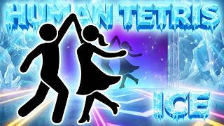 Human Tetris ICE  х 2 Player Co-op 🔥 Viral Interactive Warm Up Game Full HD
