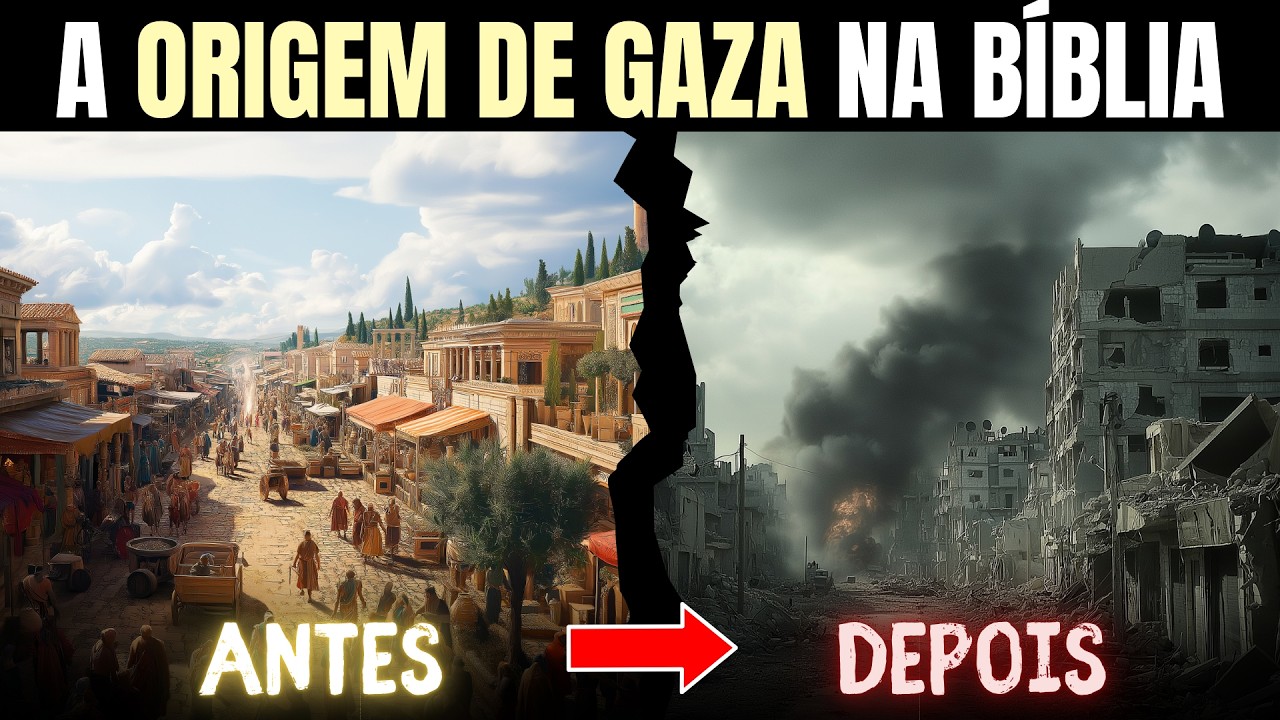 A ORIGEM DE GAZA NA BÍBLIA E SUA TRISTE HISTÓRIA PROFÉTICA