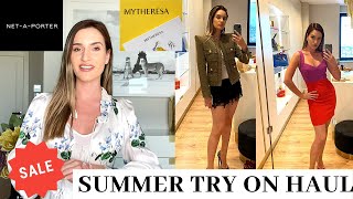 HUGE NET-A-PORTER AND MYTHERESA TRY ON HAUL | Summer Sales 2020 | Outfit Ideas