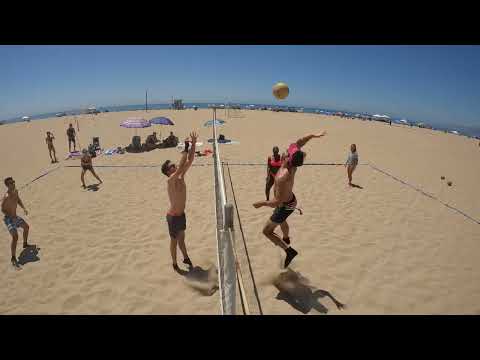 Santa Monica Beach Volleyball 08-13-22