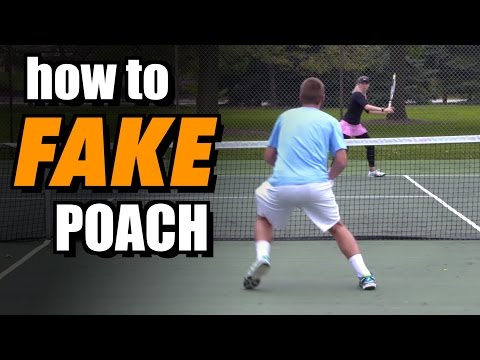 How to FAKE Poach - Doubles Tennis Lesson