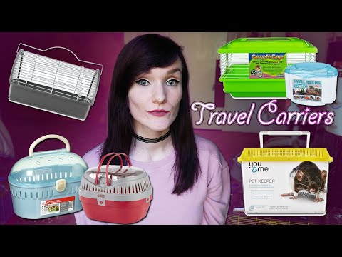 Traveling Carriers for Hamsters, Gerbils and Mice | Munchie's Place