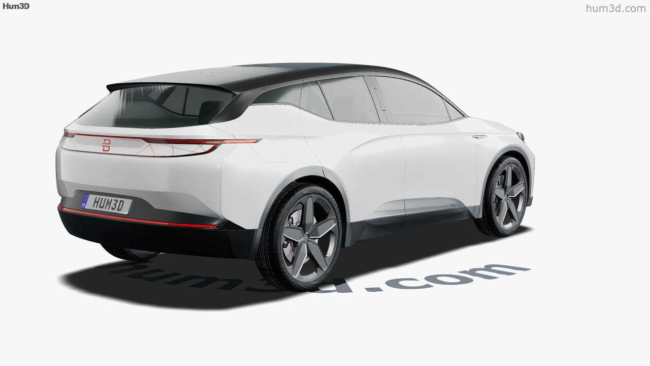 Byton Electric SUV 2020 3D model by 3DModels.org