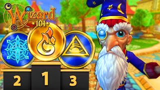 Wizard101: What Is The BEST School At LEVEL 180 (RANKING EVERY SCHOOL)