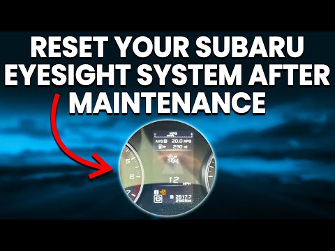 How To Reset Your Subaru EyeSight System After Maintenance (Watch To Learn How To Do It Properly)