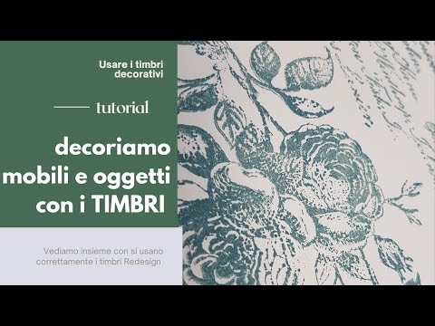 Usare i Timbri Redesign per decorare i tuoi progetti creativi