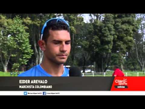 VIDEO: Eider Arevalo y los marchistas colombianos se preparan para panamericano