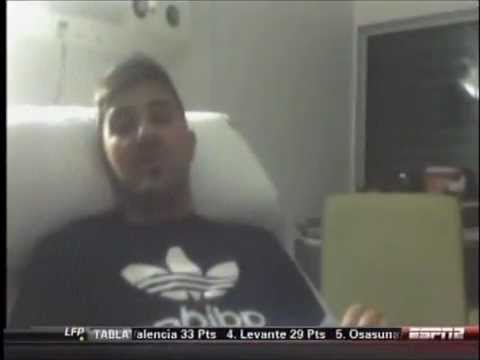 David Villa, la operacion fue un exito