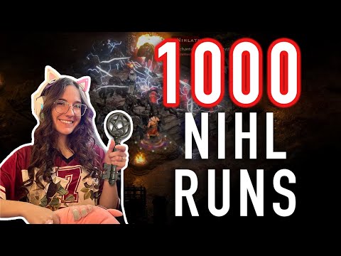 I RAN NIHLATHAK OVER 1000 TIMES