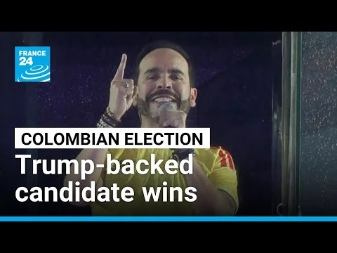 Trump-backed candidate wins Colombian election