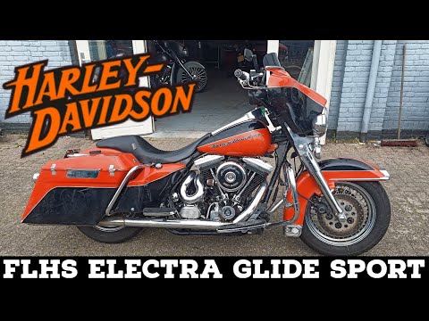 Harley Davidson Electra Glide Sport 1992 Street glide Look Stretched Saddlebags