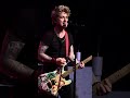 Green Day One of My Lies Live Irving Plaza NYC 1/18/24
