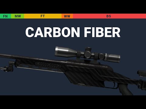 SSG 08 Carbon Fiber - Skin Float And Wear Preview
