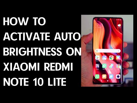 How to Enable Auto Brightness in XIAOMI Redmi Note 10 Lite / Automatic Brightness Options