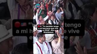 Download lagu 🔴🇺🇸 'Yo también tengo a mi hermana que vive en EUA', dice Claudia Sheinbaum mp3