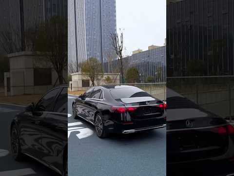 Mercedes E-Class is a Luxury Long Wheelbase Sedan ✨❤ #mercedes #mercedesbenz #car #shortvideo