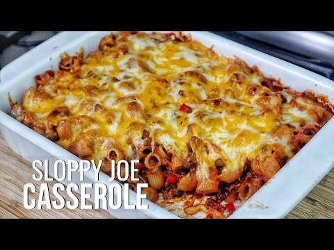 This Sloppy Joe Pasta Casserole Is Next Level Comfort Food!