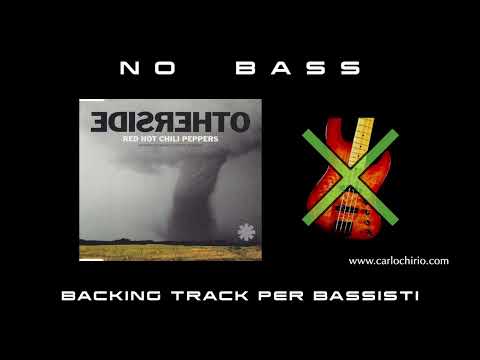 Otherside RHCP NO BASS backing track per bassisti Suona tu il Basso (Bassless)