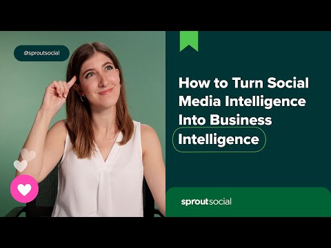 How to Turn Social Media Intelligence into Business Intelligence