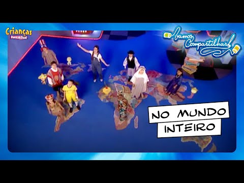 No Mundo Inteiro | DVD Vamos Compartilhar | Crianças Diante do Trono