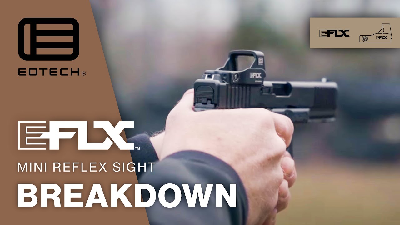 EOTech EFLX® Pistol Red Dot Sight (Model: Tan / 3 MOA Dot) | Evike.com