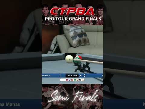RACK 2 | AJ MANAS VS KO PIN HAN | 2026 CTPBA PRO TOUR | #9ball #billiards #highlights
