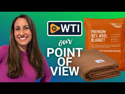 Woolly Mammoth Merino Wool Blanket - Large 66"" x 90 - WTI product video review