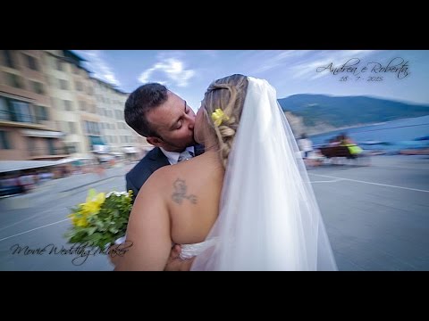 Proiezione Live Andrea Roberta il giorno stesso del matrimonio