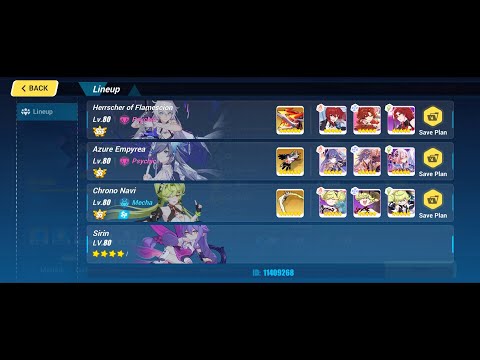 [HI3 SEA] EX Abyss Nirvana Heimdall Fire Buff 468D 822 Pts [SSS HFS, SS CN, SS AE]