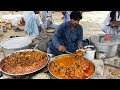 EXPLORING FOOD PAKISTANI VILLAGE BEST STREET FOOD NASHTA BREAKFAST WITH NON VEG 99774455
