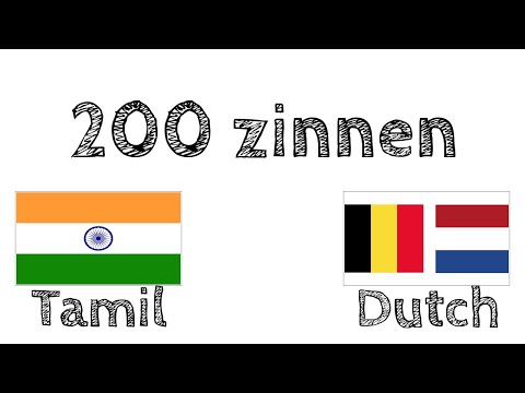 200 zinnen - Tamil - Nederlands
