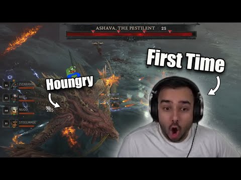 Battling the FIRST EVER World Boss in Diablo 4 with the boys