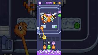 Pixel Flow — hard level 1215 (tiger)