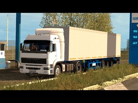 ETS 2 1.27 RusMap 1.7.2 Kamaz Orsha - Obninsk