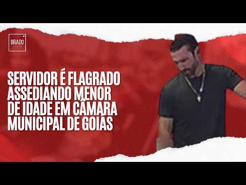 SERVIDOR É FLAGRADO ASSEDIANDO MENOR DE IDADE EM CÂMARA MUNICIPAL DE GOIÁS