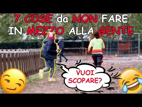 7 COSE DA NON FARE MAI IN MEZZO ALLA GENTE *speciale 60 mila iscritti* | DENIS DOSIO