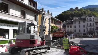 preview picture of video 'Rénovation de la place carnot à Faverges en 2013'