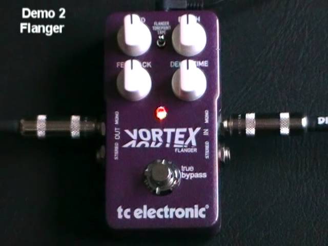Vídeo relacionado con ZenithAur Pedal Flanger analógico con conmutación True Bypass y circuito de reducción de ruido, diseño mini portátil para guitarra eléctrica/bajo, de velocidad de 0,4 Hz-8 Hz