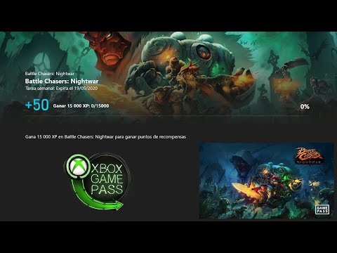 Tarea Game Pass (Semanal) Gana 15.000 XP - Battle Chasers: Nightwar