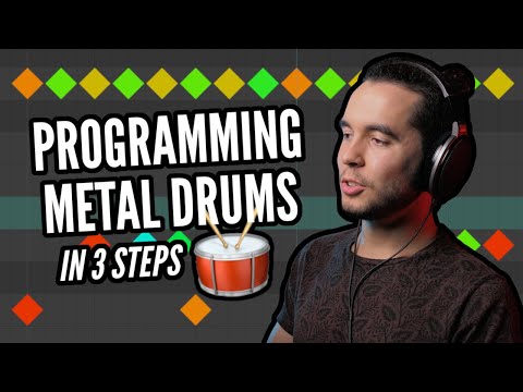 HOW TO PROGRAM METAL DRUMS - 3 Simple Steps