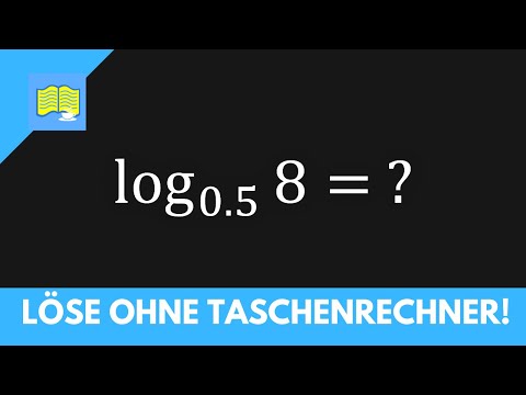 Calculating logarithms WITHOUT a calculator: 8 problems from easy to difficult