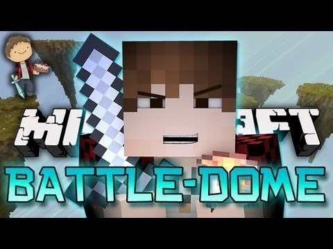 Minecraft: BATTLE-DOME w/Mitch & Friends Part 1 - HOW TO LEVEL 8 ENCHANT!