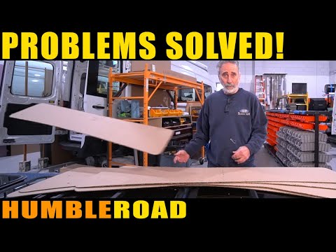 VAN BUILD ISSUES: Solar brackets, wind deflector, custom windows & why won\'t my awning brace itself?
